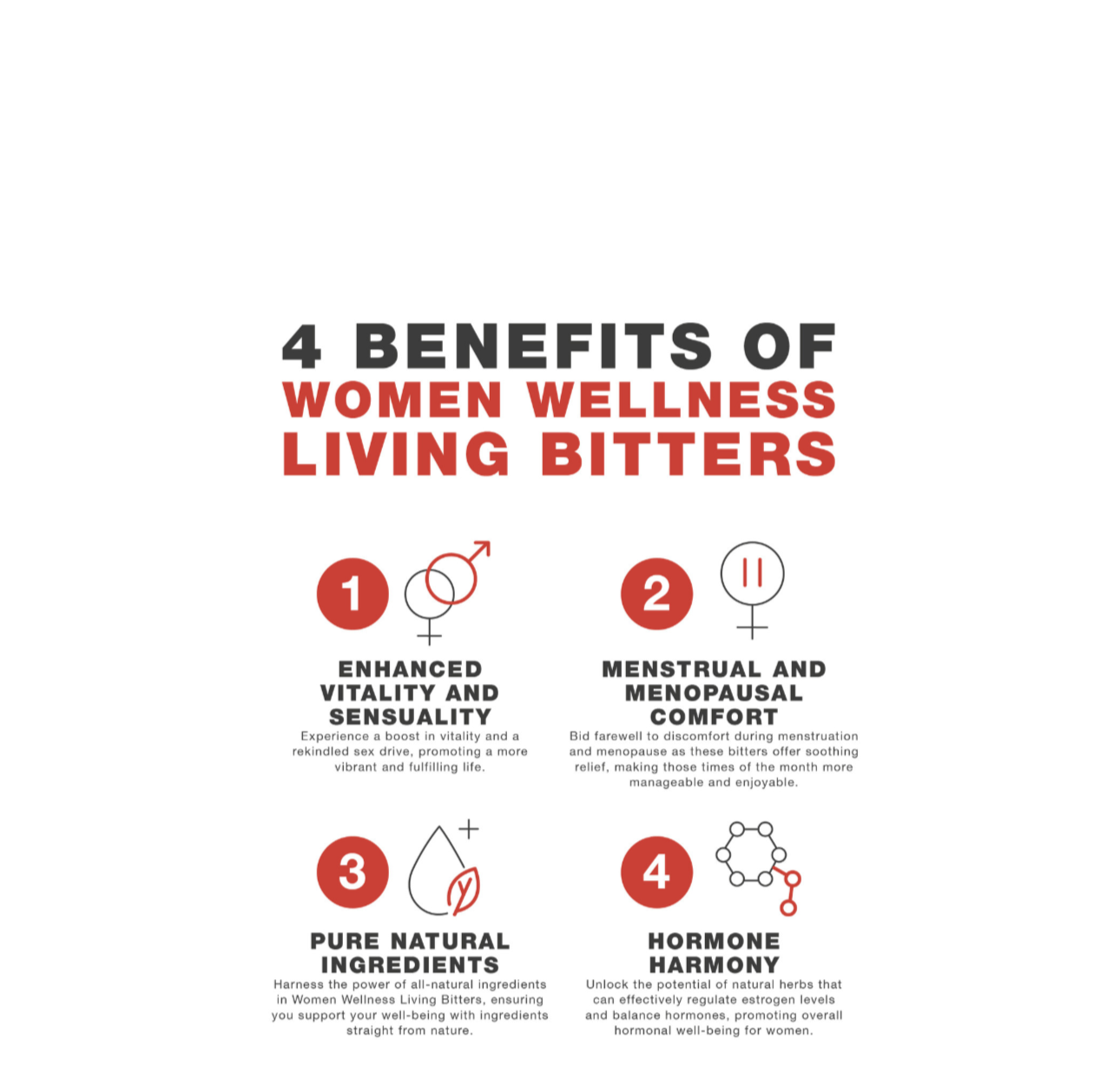 Women Wellness Living Bitters-16oz