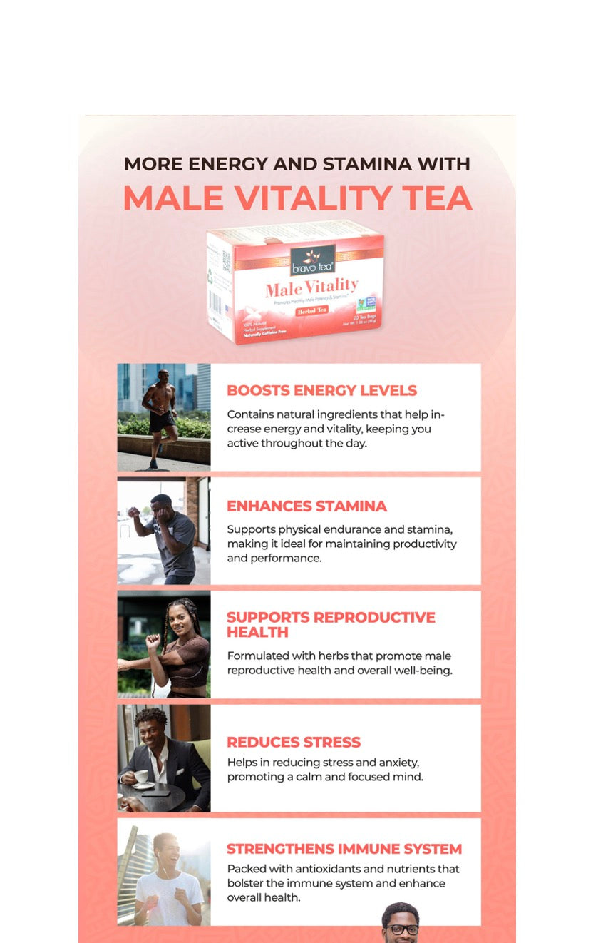 Bravo:Male Vitality Tea-20 Bags
