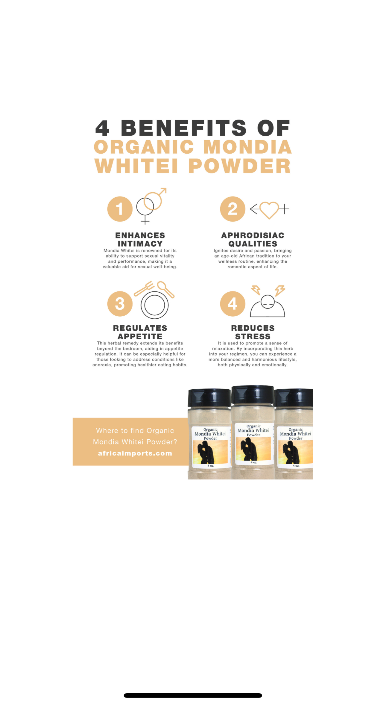 Mondria Whitei Powder-4oz
