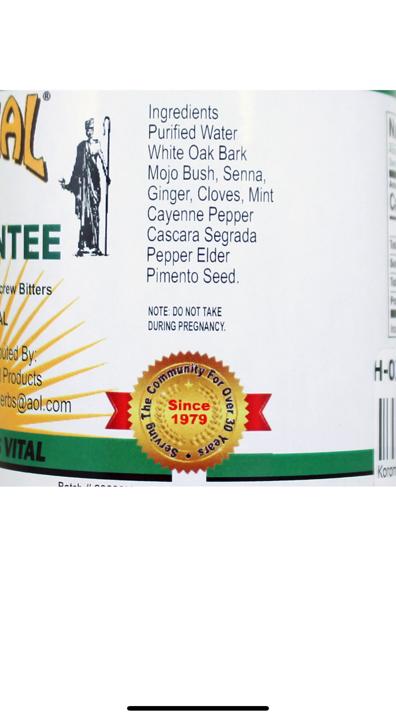 Koromantee Corkscrew Bitters