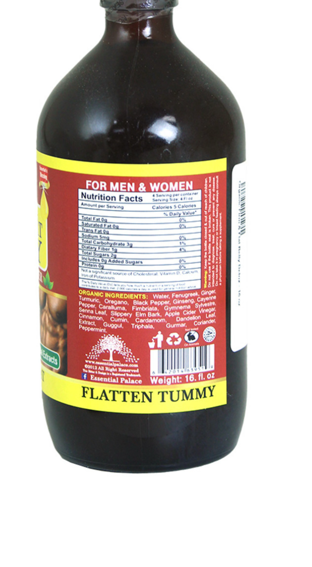 Organic Firm & Flat Belly Detox-16oz