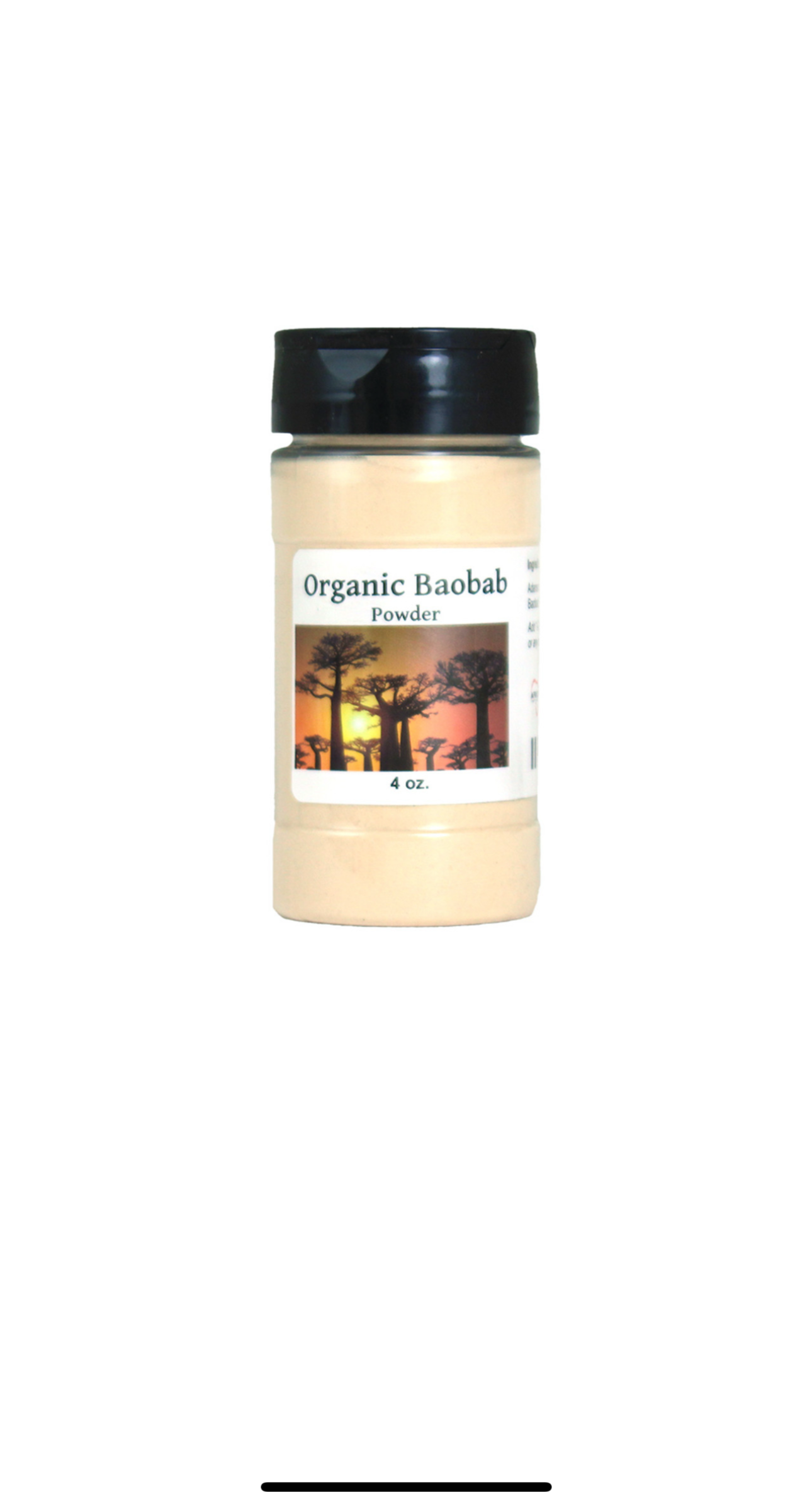 Organic Baobab Powder-4oz