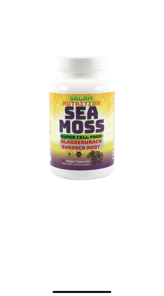 Sea Moss Super Cell Food Capsules (60 count)