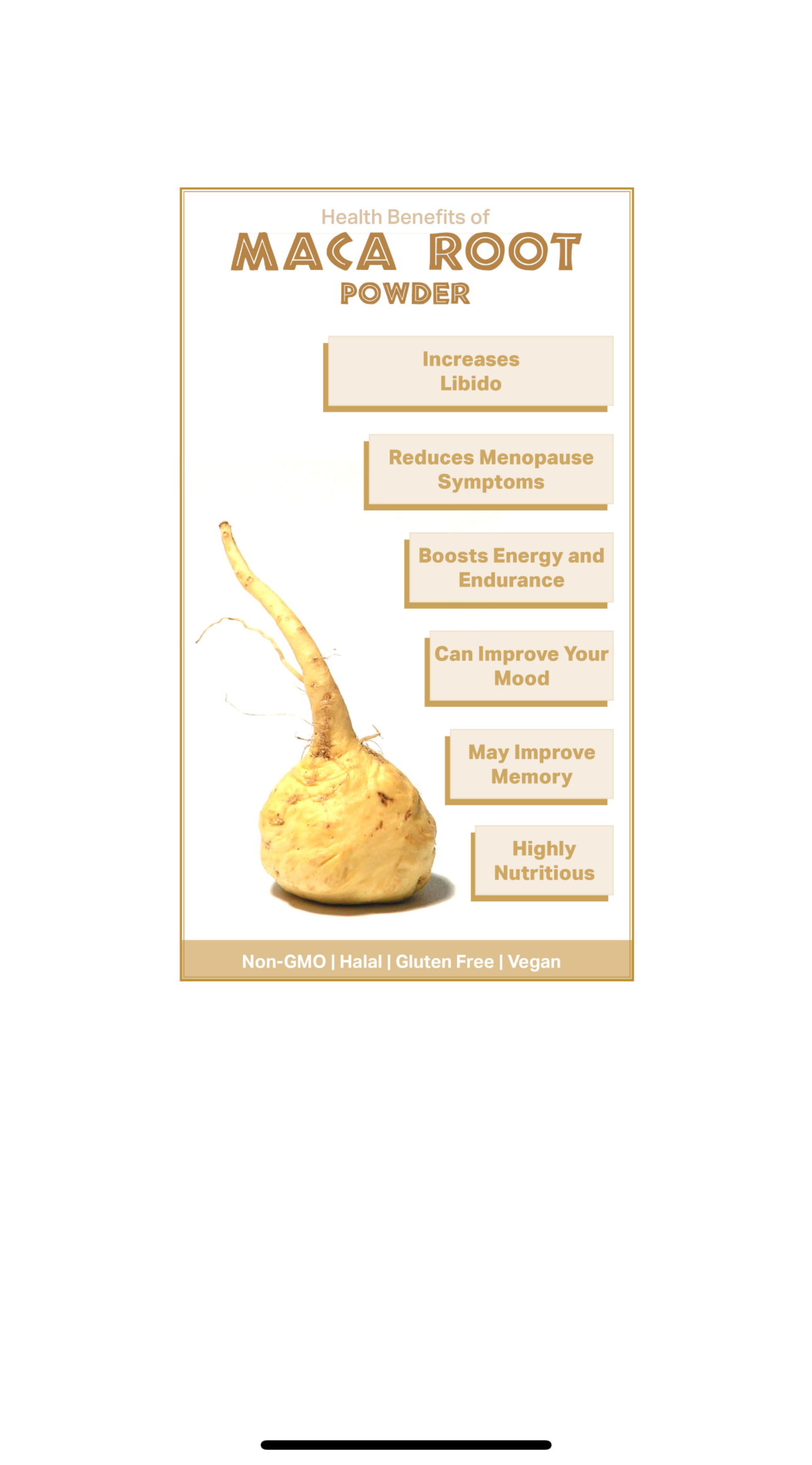 Organic Maca Root Powder-5oz