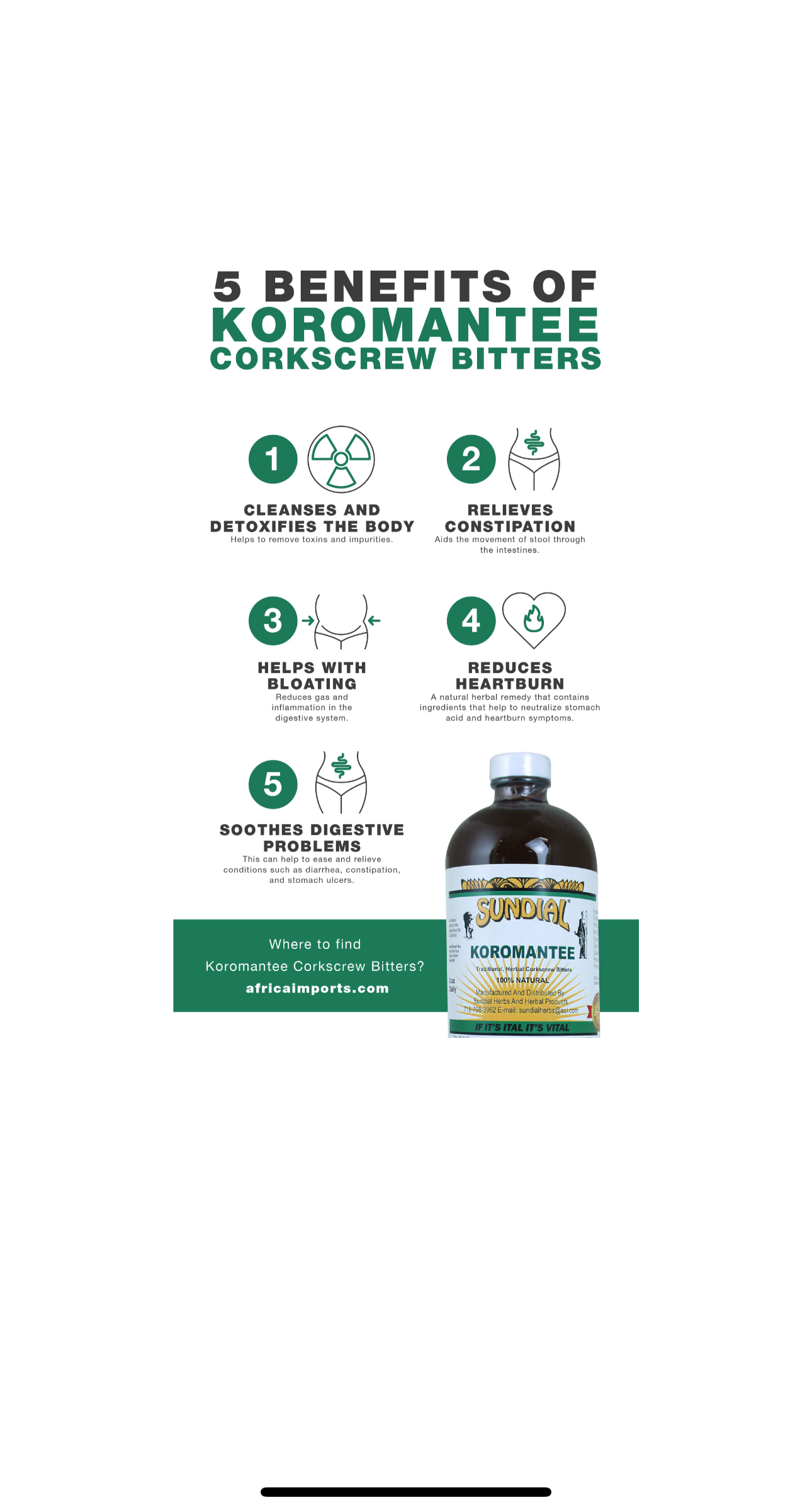 Koromantee Corkscrew Bitters