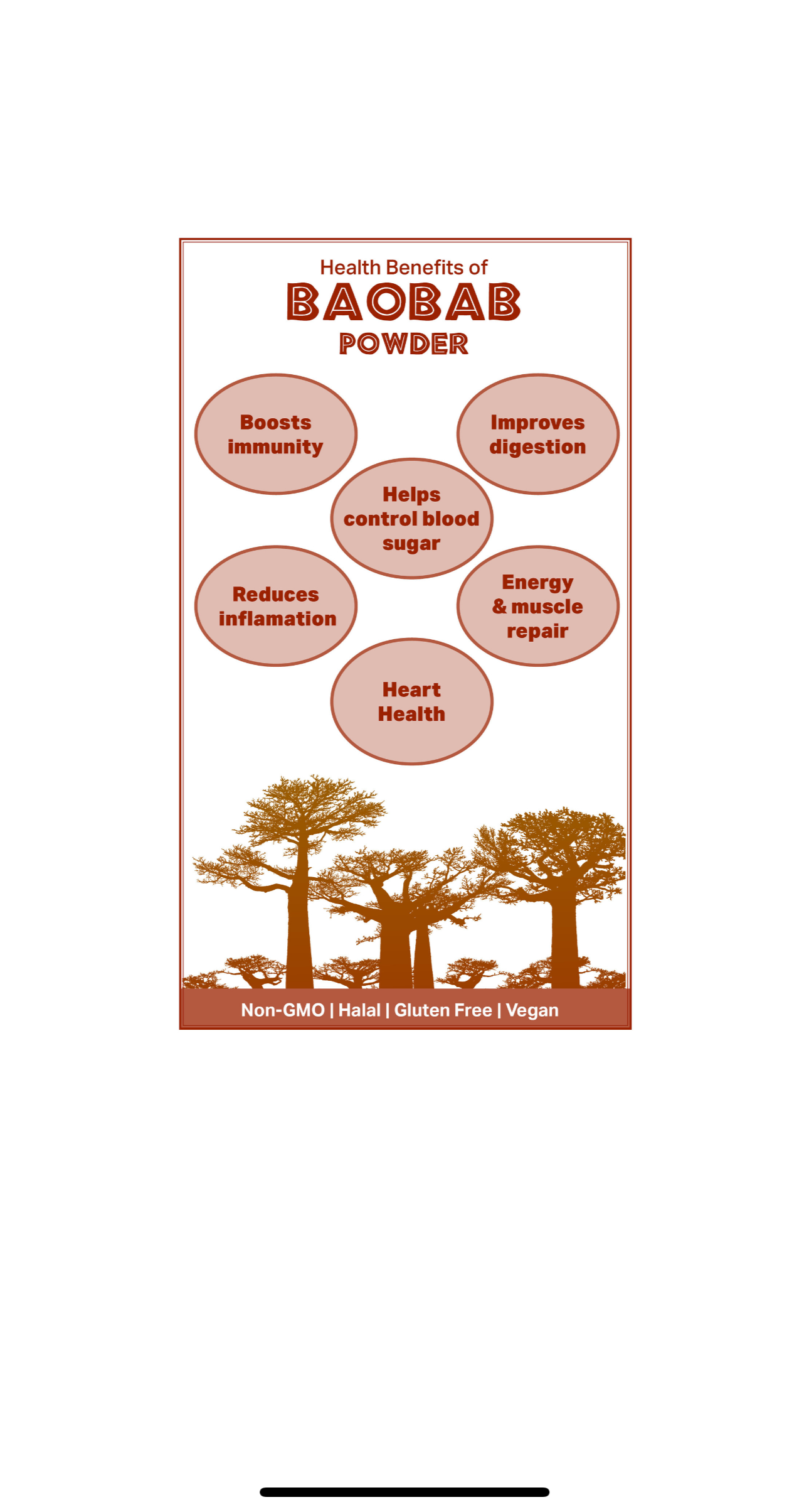 Organic Baobab Powder-4oz