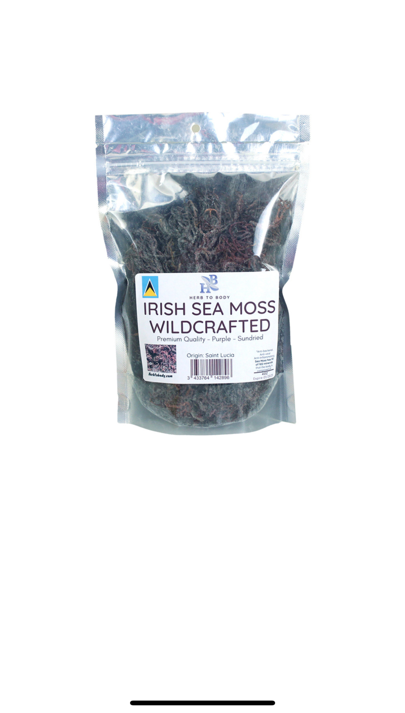 Purple Irish Sea Moss-4oz