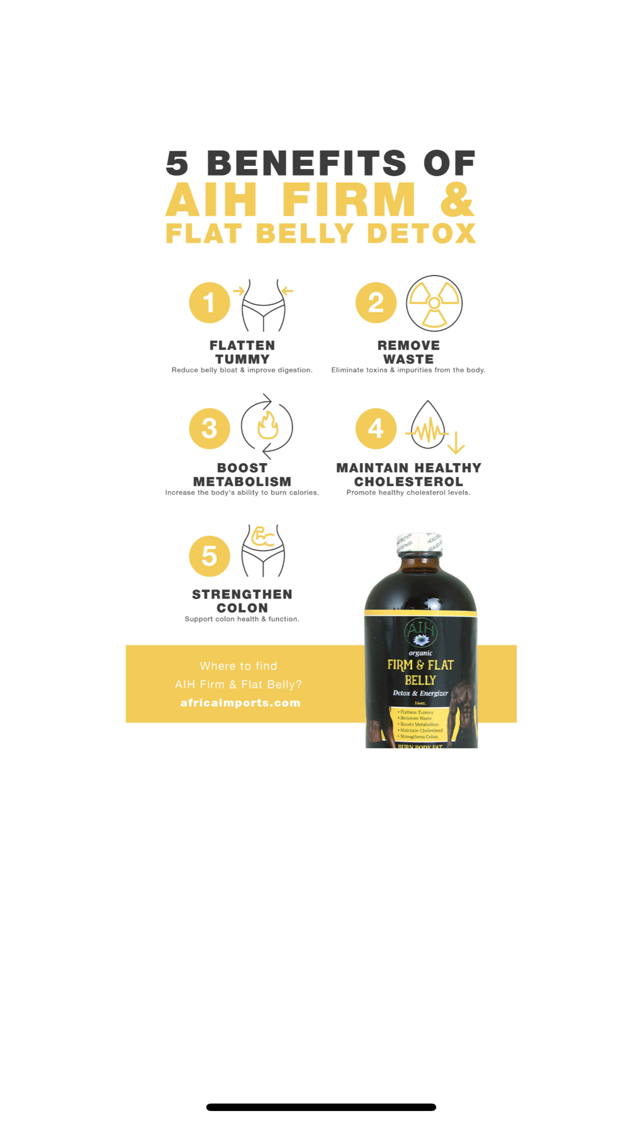 AIH Firm & Flat Belly-16oz