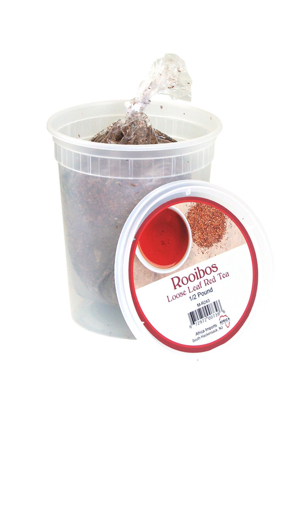 Rooibos Loose Leaf Red:1/2 Pound