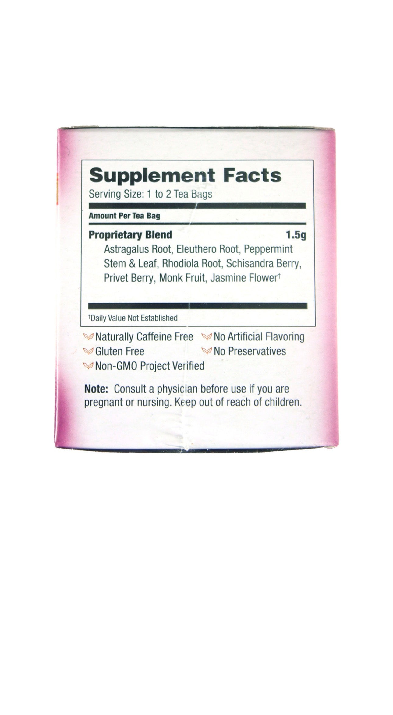 Bravo: Energy & Stamina Tea-20 Bags