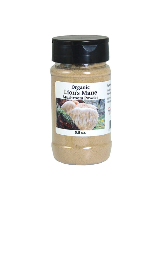 Organic Lion’s Mane Mushroom Powder-5.5oz
