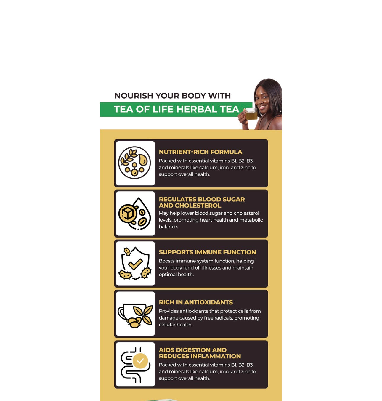 Tea Of Life Herbal Tea:20 Bags