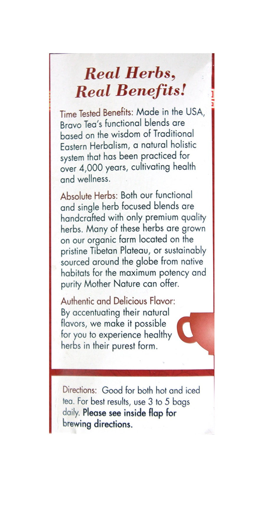 Bravo:Absolute Turmeric Tea-20 Bags