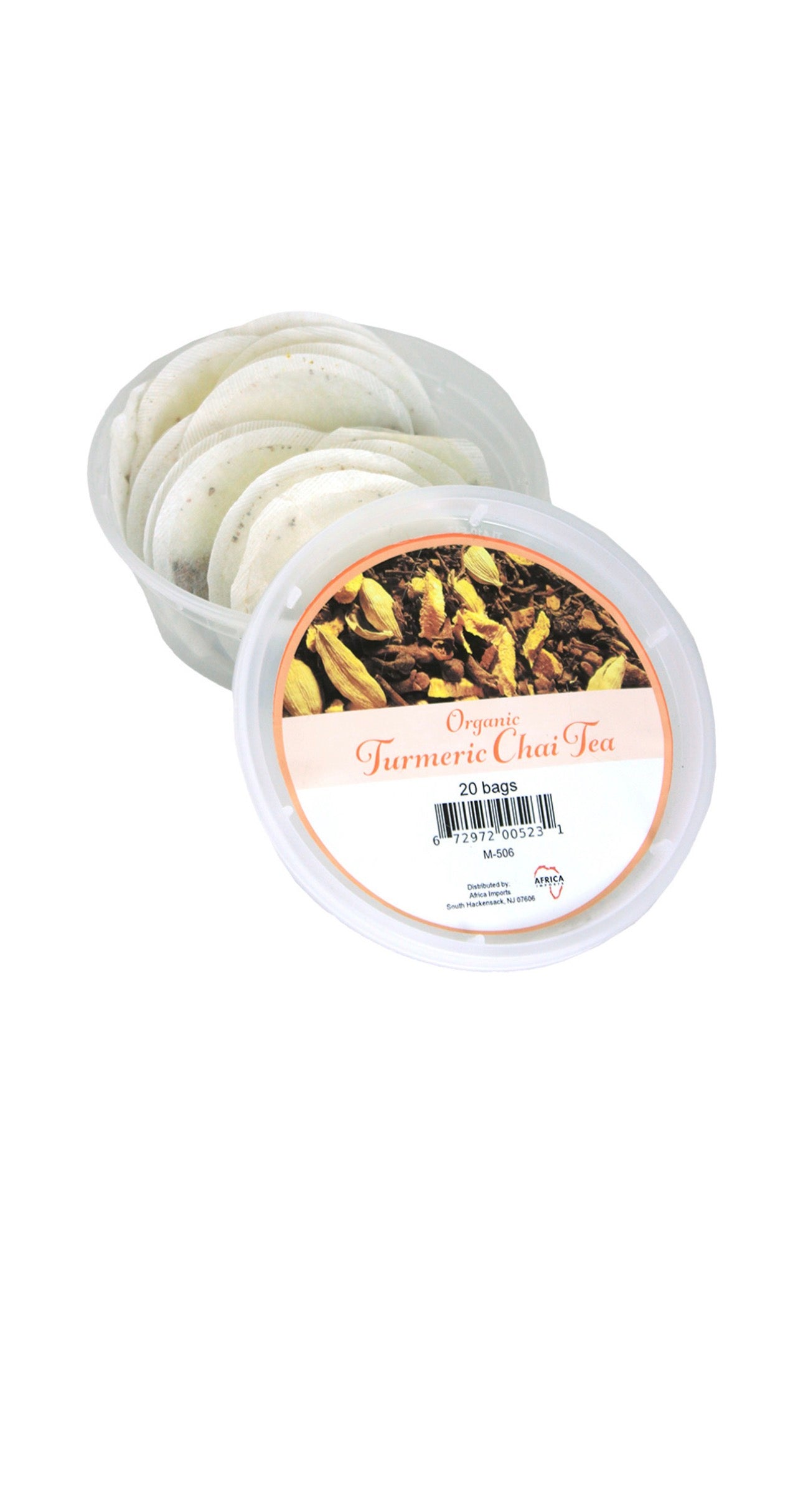 Organic Turmeric Chai Tea:20 Bags