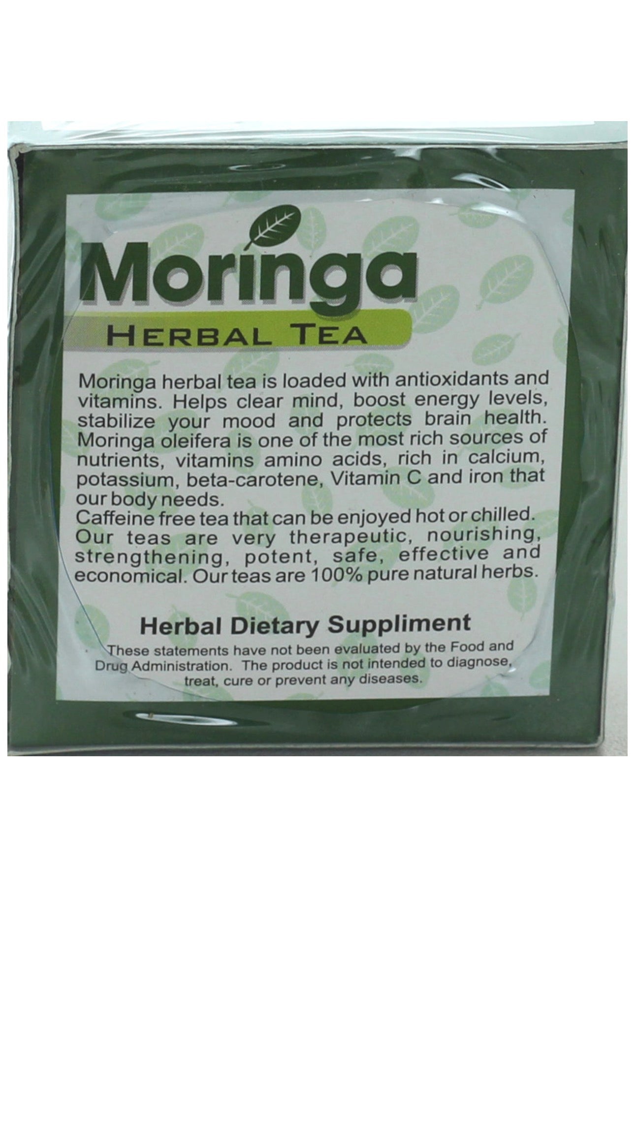 Moringa Herbal Tea:20 Bags
